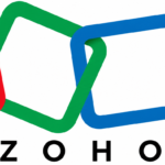 Colourful ZOHO Linked-Squares Logo